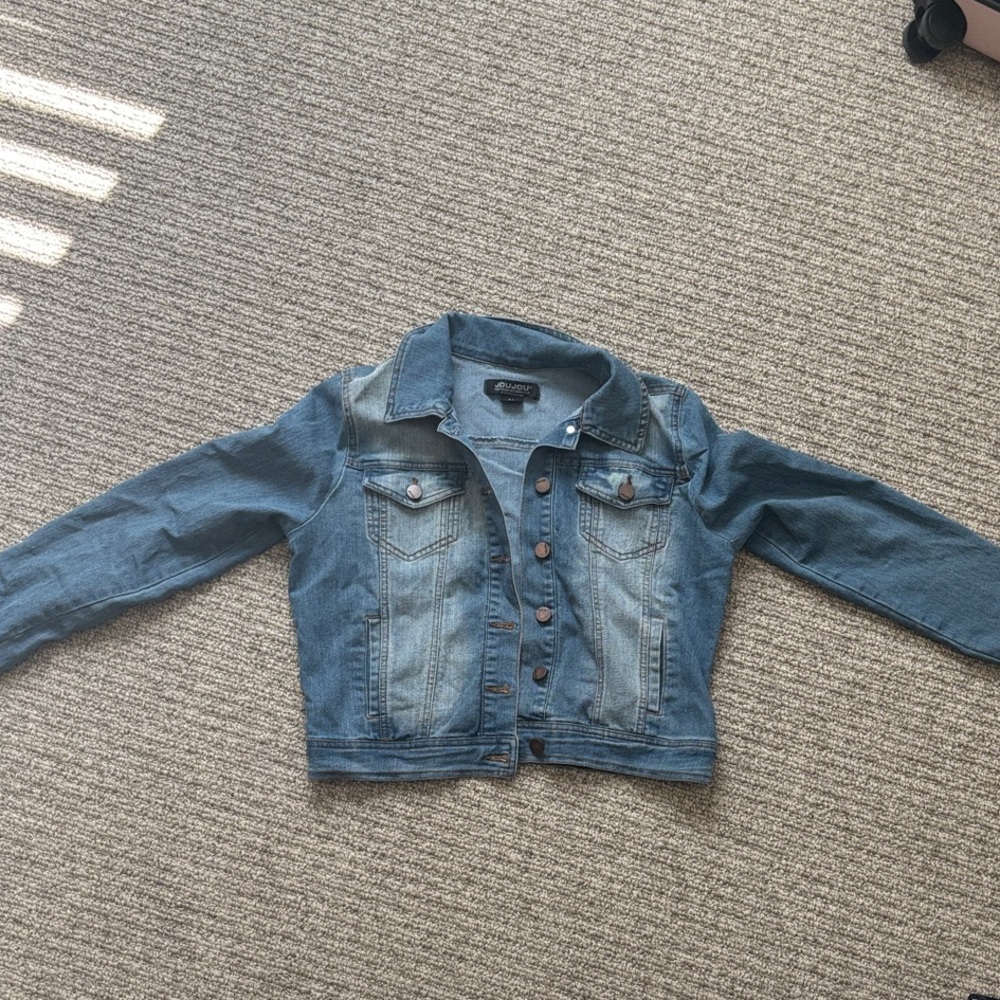 Jou Jou Denim Blue Jean Jacket